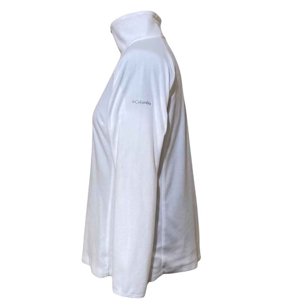 Columbia Sportswear Company White Plush Fleece Pullover Long Sleeves - Picture 2 of 6